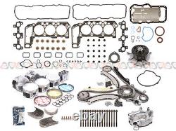 05-12 Jeep Dodge Ram Durango Dakota 3.7 Master Engine Rebuild Kit K Graphite