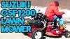 100hp Suzuki Gsf1200 Mower 1st Test Drive
