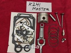 10HP ENGINE MASTER REBUILD KIT FOR KOHLER K241 and M10 withvalves and tune up