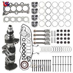 2.0L Engine Rebuild Kit with Crankshaft Con Rods Timing Kit For Hyundai Kia