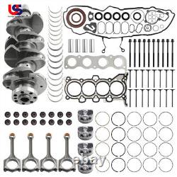 2.0L Engine Rebuild Kit with Crankshaft Con Rods Timing Kit For Hyundai Kia