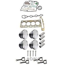 2.4L Engine Rebuild Overhaul Pistons Valves Seals Kit For Buick Chevrolet GMC US