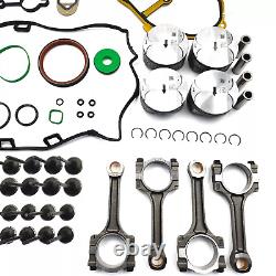 2.4L Engine Rebuild Overhaul Pistons Valves Seals Kit For Buick Chevrolet GMC US