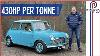 300hp Tesla Powered Classic Mini Insane Performance And Crazy 0 60 Test