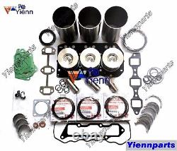 3TNV82 3TNV82A Overhaul Engine Rebuild Kit For Yanmar Engine Inframe Parts Set