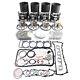 4hg1 4hg1t Engine Rebuild Kit For Isuzu 4.6l Npr Npr300 Nqr Truck 5-87813-954-0