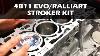 4b11 Mitsubishi Evo Ralliart Engine Rebuild Stroker Kit
