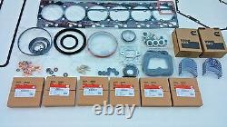 6BT QUALITY RE-RING REBUILD KIT with ROD & MAIN BEARINGS For CUMMINS 12V 5.9 P7100