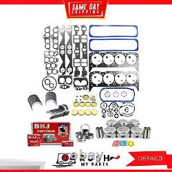 86-90 Engine Rebuild Kit For Chevrolet Corvette 5.7L V8 OHV 16v DNJ EK3202