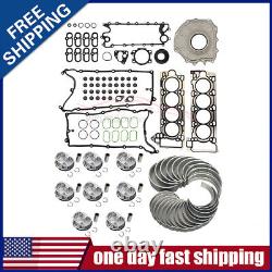 AJ133 Engine Rebuild Kit-Piston Rings & Bearing Set For Jaguar Land Rover 5.0L