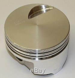 BBC 496 SCAT ROTATING ASSEMBLY WISECO FLAT TOP FORGED PISTONS 496+FT-4.280-2pc