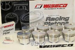 BBC 496 SCAT ROTATING ASSEMBLY WISECO FLAT TOP FORGED PISTONS 496+FT-4.280-2pc