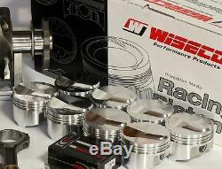 BBC CHEVY 496 ASSEMBLY SCAT & WISECO +20cc DOME 4.280 PISTONS 030 OVER 2PC RMS