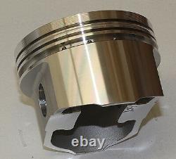 BBC CHEVY 496 ASSEMBLY SCAT & WISECO +25cc DOME 4.310 PISTONS 060 OVER 2PC RMS
