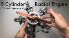 Building A 5 Cylinder Radial Engine Model Kit 1 6 Full Metal Engine Model Kit