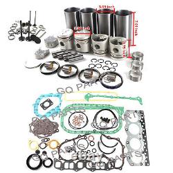 C240 C240PKJ C240PKG Engine Overhaul Rebuild Kit & Valves For ISUZU Engine