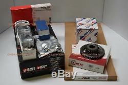Chevy 327/350HP L79 Engine Kit Forged Pistons+Moly Rings+Gaskets+Bearings 68-69