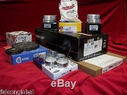 Chevy 350/5.7 VIN-K Engine Kit Pistons+Rings+5/8 Oil Pump+Bearings+Gaskets 87-94