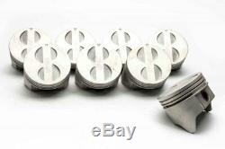 Chevy 350 MASTER REBUILD Engine Kit Flat Pistons+CLASS 1 Cam+Roller Timing