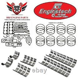 Chevy Chevrolet 327 350 5.7 Sbc 1968 1985 Enginetech Rering Rebuild Kit