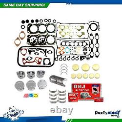 DNJ EK126 Engine Rebuild Kit For 91-99 Dodge Mitsubishi 3000GT 3.0L V6 DOHC 24v