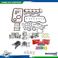 DNJ EK602M Master Engine Rebuild Kit For 83-88 Nissan 720 D21 2.4L L4 SOHC 8v