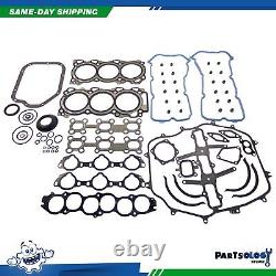 DNJ EK646 Engine Rebuild Kit For 03-08 Infiniti Nissan 350Z FX35 3.5L DOHC 24v