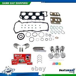 DNJ EK819 Engine Rebuild Kit For 99-02 Volkswagen Golf Jetta 2.8L V6 SOHC 12v