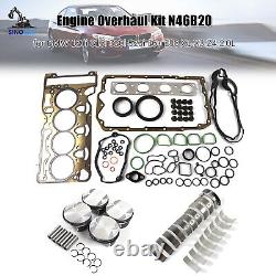 Engine Overhaul Rebuild Gaskets Kit For BMW E46 E81 E88 E90 320i N43 N45 N46B20