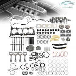 Engine Overhaul Rebuild Kit Crankshaft & Con Rods & Timing Kit For KIA G4KJ 2.4L