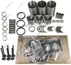 Engine Overhaul Rebuild Kit for Cummins A1700 3-Cylinder Engine with Head Gasket