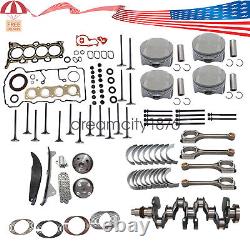 Engine Rebuild Kit Crankshaft Con Rods Pistons Fit HYUNDAI KIA 1.8L