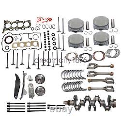 Engine Rebuild Kit Crankshaft Con Rods Pistons Fit HYUNDAI KIA 1.8L