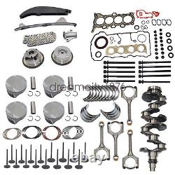 Engine Rebuild Kit Crankshaft Con Rods Pistons Fit HYUNDAI KIA 1.8L