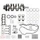 Engine Rebuild Kit Crankshaft & Conrods & Pistons Gasket For Hyundai G4kj 2.4l