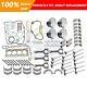 Engine Rebuild Kit Overhaul Gasket Pistons Valves For Buick Chevrolet Gmc 2.4l