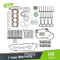 Engine Rebuild Overhaul Connecting Rod & Pistons Kit For Chevrolet Equinox