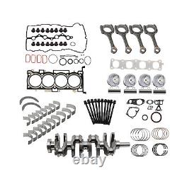 Engine Rebuild Overhaul Kit Crankshaft Con Rods G4KJ For 11-20 Hyundai Kia 2.4L