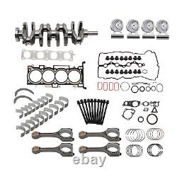 Engine Rebuild Overhaul Kit Crankshaft Con Rods G4KJ For 11-20 Hyundai Kia 2.4L