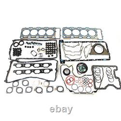 Engine Rebuild Overhaul Kit & Timing Chain Kit Cam VVT Gear For BMW N62B 4.8L V8