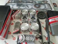 Engine Rebuild kit Pistons & Rings Brgs Gaskets + fits Nissan 280ZX Turbo 81-83