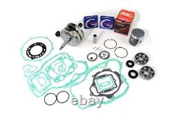 For Kawasaki KX250 KX 250 ENGINE REBUILD KIT CRANKSHAFT PISTON GASKETS 92-01