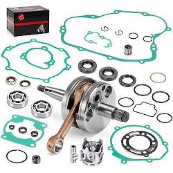 For Kawasaki Kx 85 2001-05 Engine Rebuild Kit Crankshaft Kit Piston Gasket Seals