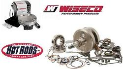 Honda CRF450R 02-05 HOTROD WISECO Top+Bottom End Engine Rebuild Kit Piston Crank