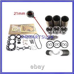 L3E L3E-61SDH Engine Rebuild Kit For Mitsubishi Volvo Piston Pin 21mm with Gasket