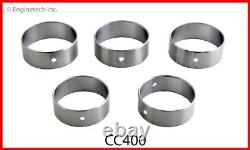 Master Rebuild Kit Flat Top Pistons and Moly Rings for 67-85 Chevy 5.7L/350