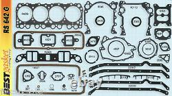Oldsmobile/Olds 394 Engine Kit Gaskets+Rings+4-Bbl Pistons+Bearings 1962-64