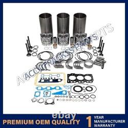 Overhaul Rebuild Kit/Connecting Rods/Crankshaft for Kubota D1803-M-ET01 Engine