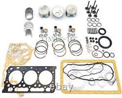 Overhaul Rebuild Kit For Kubota D902 Engine RTV900W9 RTV900 Utility Vehicle