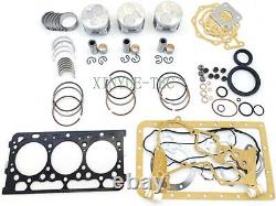 Overhaul Rebuild Kit For Kubota D902 Engine RTV900W9 RTV900 Utility Vehicle